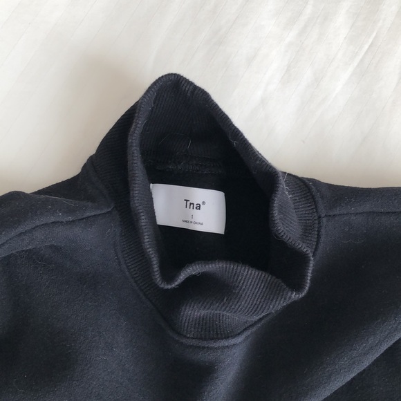 ARITZIA TNA COZY FLEECE MEGA BOYFRIEND SWEATSHIRT SIZE 1 - Picture 5 of 6